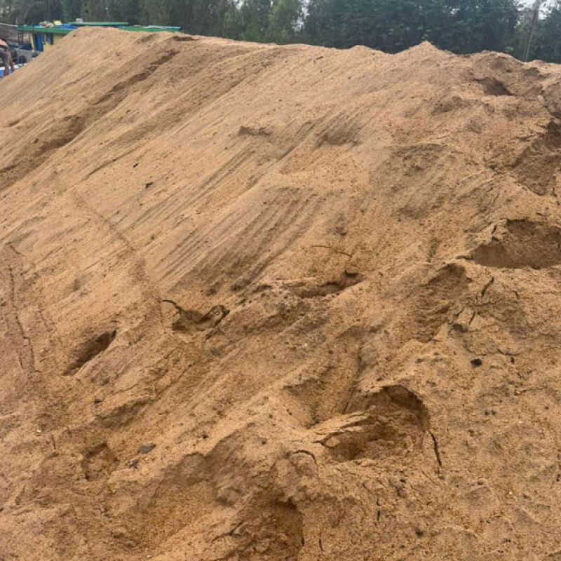 Sà lan - Cát xây dựng